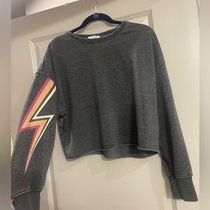 Cropped Lighting Z-Supply Sweatshirt